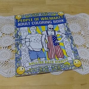People of Walmart Adult Coloring Book - Tasteless Humor